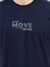 Men's Premium Combed Cotton Printed T-Shirt Navy