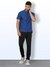 Men's Solid Breathable Gym Track Pants Black