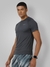 Men's Super Breathable Light weight Round neck T-shirt Grey
