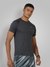 Men's Super Breathable Light weight Round neck T-shirt Grey