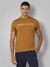 Men's Thermoregulated Quick wicking Crew neck T-shirt Brown