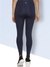 Women's Active Training Tights with Side Mesh Navy