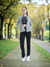 Women's All Weather High Neck Gym Jacket Grey