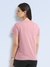 Women's Premium Combed Cotton Printed T-Shirt Pink