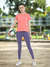 Women's Anti odor quick dry Round Neck Gym T-Shirt Peach