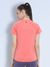 Women's Anti odor quick dry Round Neck Gym T-Shirt Peach