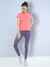 Women's Anti odor quick dry Round Neck Gym T-Shirt Peach