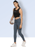 Women's High Waisted Squat Proof Sports Leggings Grey