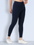 Women's High Waisted Squat Proof Sports Leggings Navy