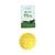Ezra Play Round Spiky Rubber Ball Pet Toy - Yellow