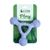Ezra Play Dumbell- Purple Rubber Toy