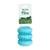 Ezra Play Treat Cylinder - Blue Rubber Toy