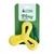 Ezra Play Triangle Dart - Yellow Rubber Toy
