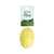 Ezra Play Spiky Rugby - Yellow Rubber Toy