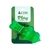 Ezra Play Crocodile - Green Rubber Toy