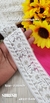 White to White Two-Side Border Lace – 48337-Emb