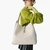 Deco Colorblocked Pebbled Leather Large Shoulder Bag