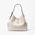 Deco Colorblocked Pebbled Leather Crossbody Tote