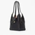 Deco Pebbled Leather Large Shoulder Bag