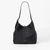 Deco Pebbled Leather Large Shoulder Bag