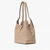 Deco Pebbled Leather Large Shoulder Bag