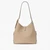 Deco Pebbled Leather Large Shoulder Bag