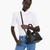 Deco Pebbled Leather Crossbody Tote