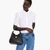 Deco Pebbled Leather Crossbody Tote