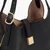 Deco Pebbled Leather Crossbody Tote