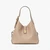 Deco Pebbled Leather Crossbody Tote