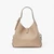 Deco Pebbled Leather Crossbody Tote