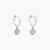 Heritage Bloom Huggie Drop Earrings