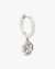 Heritage Bloom Huggie Drop Earrings