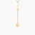 Molten Lariat Necklace