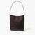 Halo Glazed Leather Bucket Bag