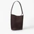 Halo Glazed Leather Bucket Bag