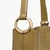 Halo Glazed Leather Bucket Bag