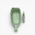 Halo Studded Fine Grain Leather Mini Bucket