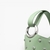 Halo Studded Fine Grain Leather Mini Bucket