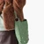 Halo Studded Fine Grain Leather Bucket