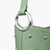 Halo Studded Fine Grain Leather Bucket