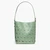 Halo Studded Fine Grain Leather Bucket