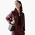 Halo Glazed Leather Mini Bucket Bag