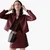 Halo Glazed Leather Mini Bucket Bag