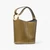 Halo Glazed Leather Mini Bucket Bag