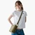 Halo Glazed Leather Mini Bucket Bag