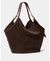 Deco Suede Large Tulip Tote