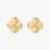 Spade Flower Studs