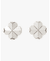 Spade Flower Studs