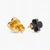 Spade Flower Studs